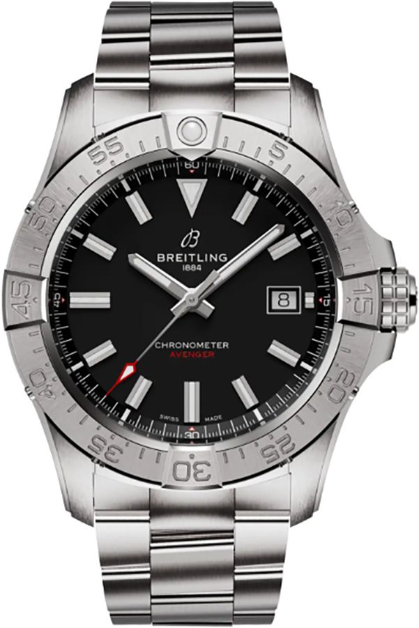BREITLING Avenger Automatic 42 Black Index Dial Men'S Watch A17328101B1A1 1