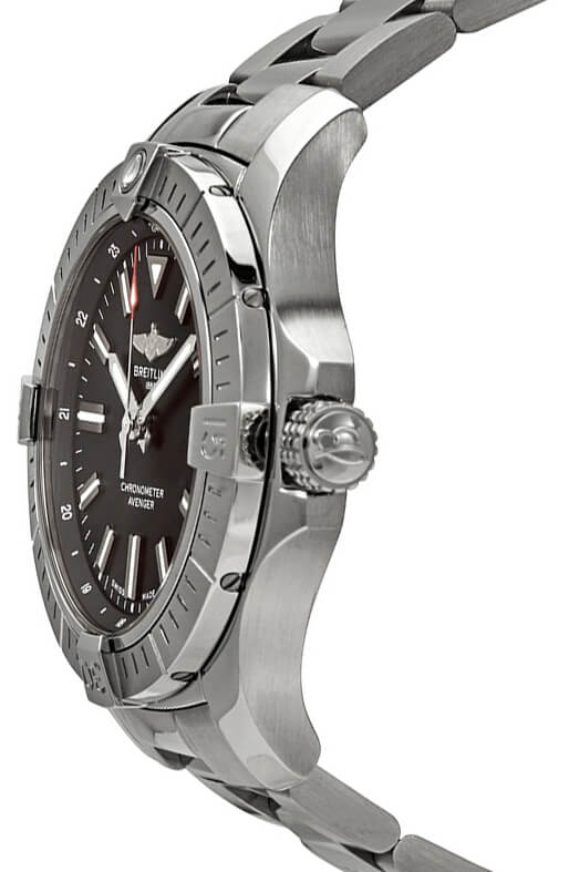 BREITLING Avenger Automatic 43 Black Dial Men'S Watch A17318101B1A1 2