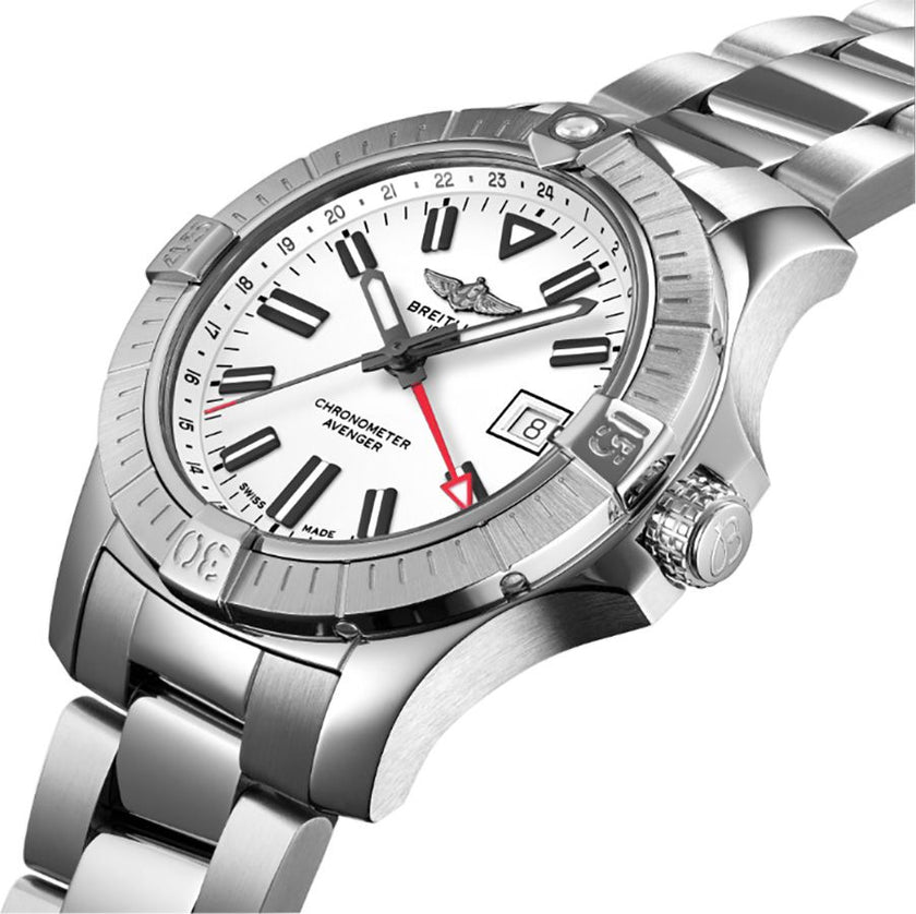 BREITLING Avenger Automatic Gmt 43 Steel Men'S Watch A32397101A1A1 2