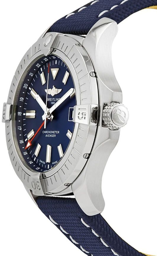 BREITLING Avenger Automatic Gmt 45Mm Steel Men'S Watch A32395101C1X2 2