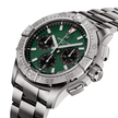 BREITLING Avenger B01 Chronograph 42 Green Dial Men'S Watch Ab0146101L1A1 2