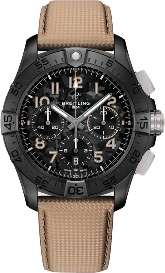 BREITLING Avenger B01 Chronograph 42 Night Mission Men'S Watch Sb0146101B1X1 1