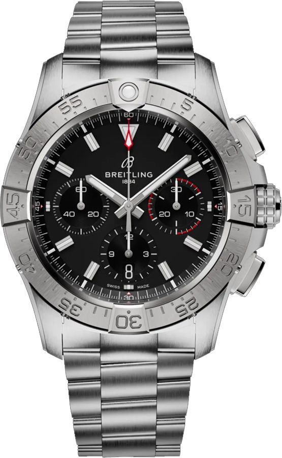 BREITLING Avenger B01 Chronograph 42 Steel Men'S Watch Ab0146101B1A1 1