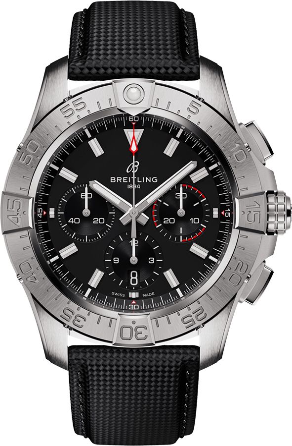 BREITLING Avenger B01 Chronograph 44 Black Dial Men'S Watch Ab0147101B1X1 1