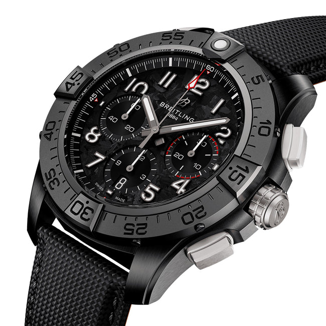 BREITLING Avenger B01 Chronograph 44 Night Mission Men'S Watch Sb0147101B1X1 2