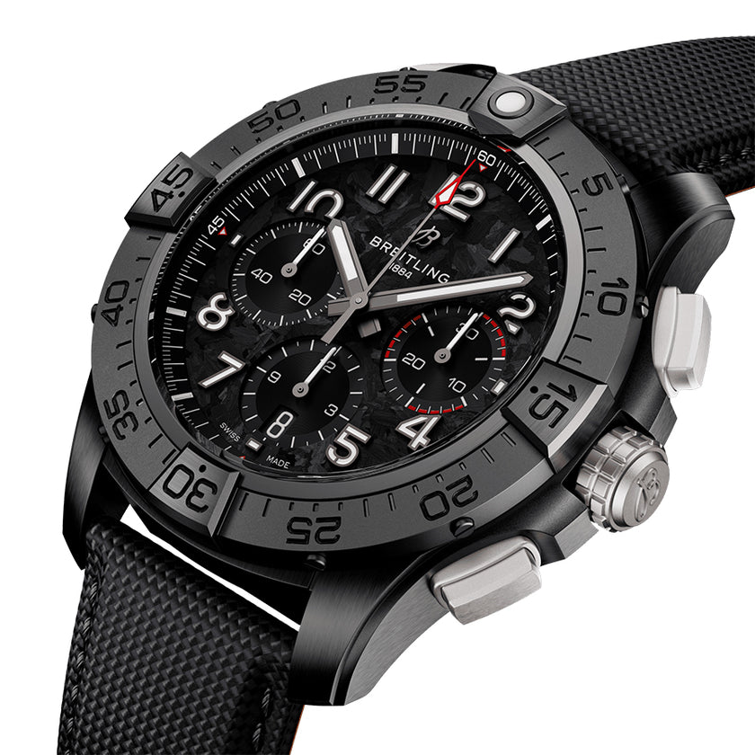 BREITLING Avenger B01 Chronograph 44 Night Mission Men'S Watch Sb0147101B1X1 2
