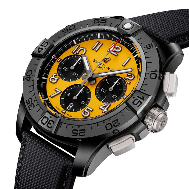 BREITLING Avenger B01 Chronograph 44 Night Mission Yellow Men'S Watch Sb0147101I1X2 2