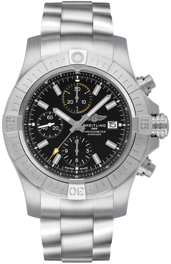 BREITLING Avenger Chronograph 45 Black Dial Men'S Watch A13317101B1A1 1