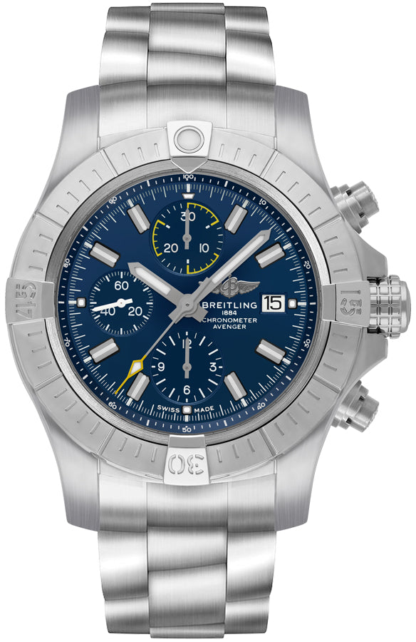 BREITLING Avenger Chronograph 45 Blue Dial Men'S Watch A13317101C1A1 1