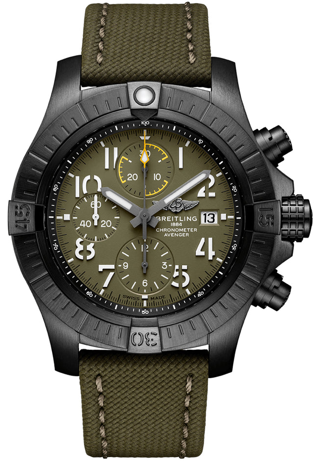 BREITLING Avenger Chronograph Night Mission Men'S Watch V13317101L1X1 1