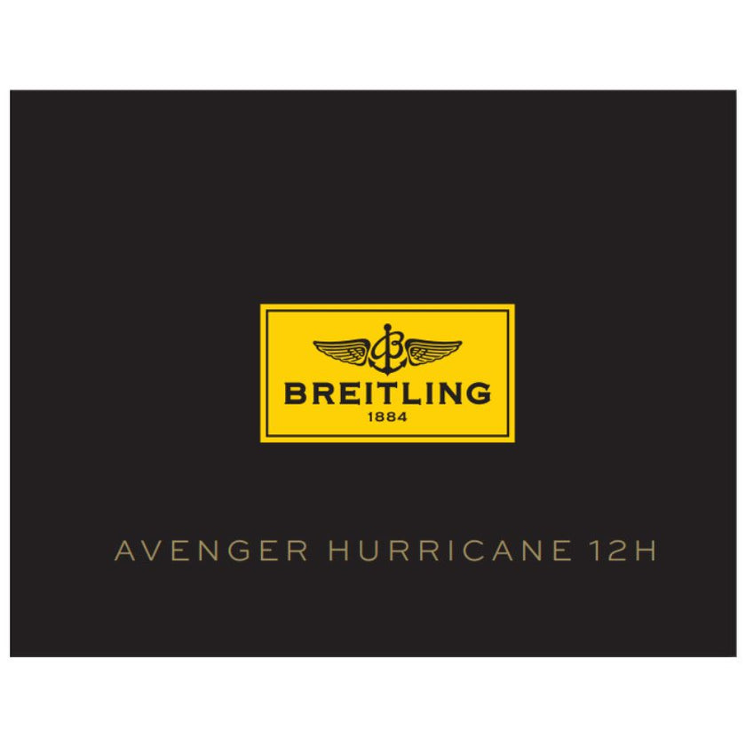 BREITLING Avenger Hurricane Volcano Black Dial Xb0170E4/Bf29-201S 4