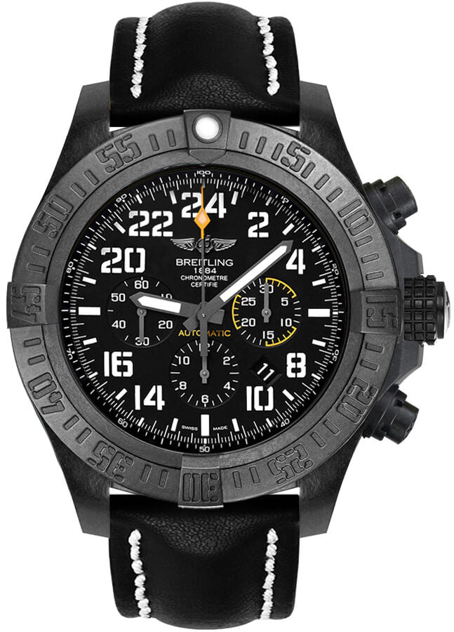BREITLING Avenger Hurricane Black Dial Automatic Men'S Watch Xb1210E4/Be89-441X 1