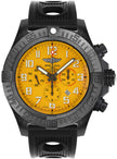 BREITLING Avenger Hurricane Yellow Dial Men'S Watch Xb0170E4/I533-201S 1