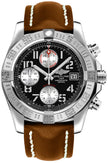 BREITLING Avenger Ii Brown Leather Steel 43Mm Men'S Watch A1338111/Bc33-437X 1