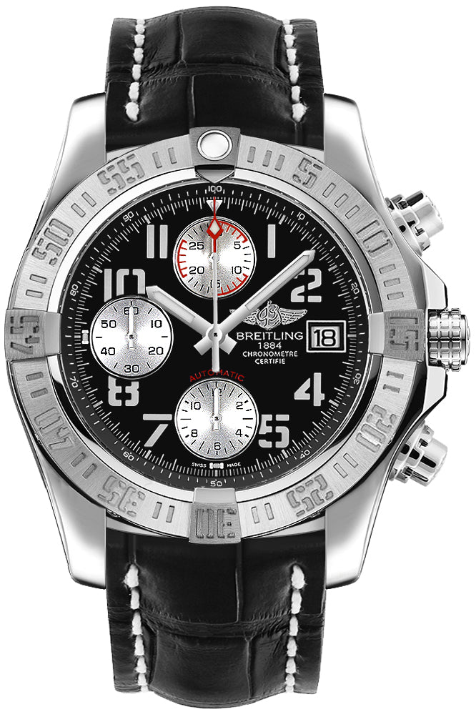 BREITLING Avenger Ii Chronograph 43Mm Steel Men'S Watch A1338111/Bc33-744P 1