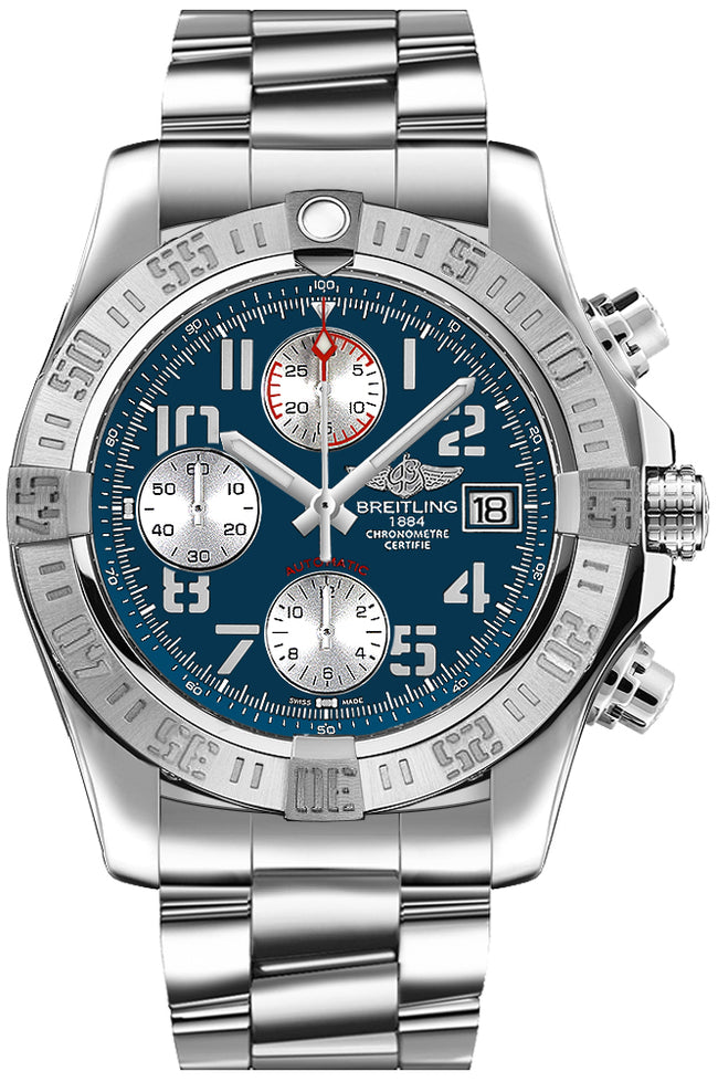 BREITLING Avenger Ii Chronograph Blue Dial 43Mm Men'S Watch A13381111C1A1 1