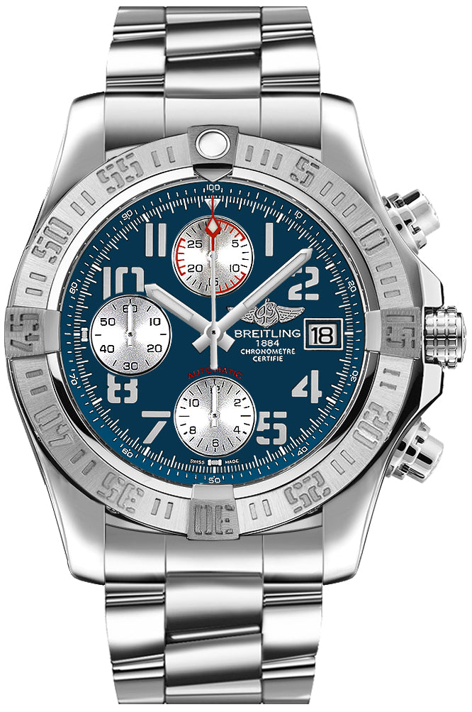 BREITLING Avenger Ii Chronograph Blue Dial 43Mm Men'S Watch A13381111C1A1 1
