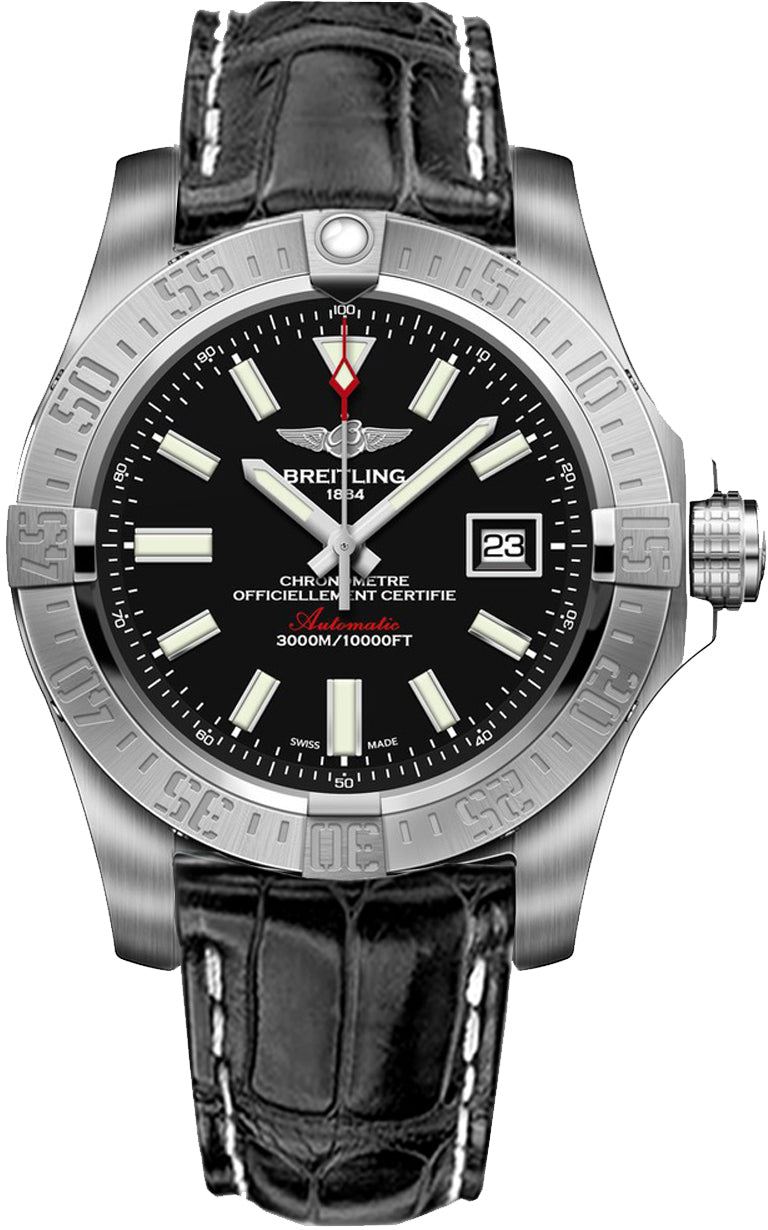 BREITLING Avenger Ii Seawolf Black Dial Men'S Watch A1733110/Bc30-744P 1