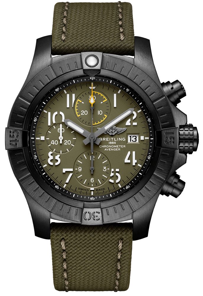 BREITLING Avenger Chronograph 45 Night Mission Men'S Watch V13317101L1X2 1