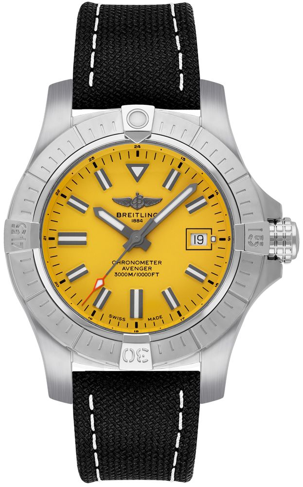 BREITLING Avenger Automatic 45 Seawolf Men'S Diving Watch A17319101I1X2 1