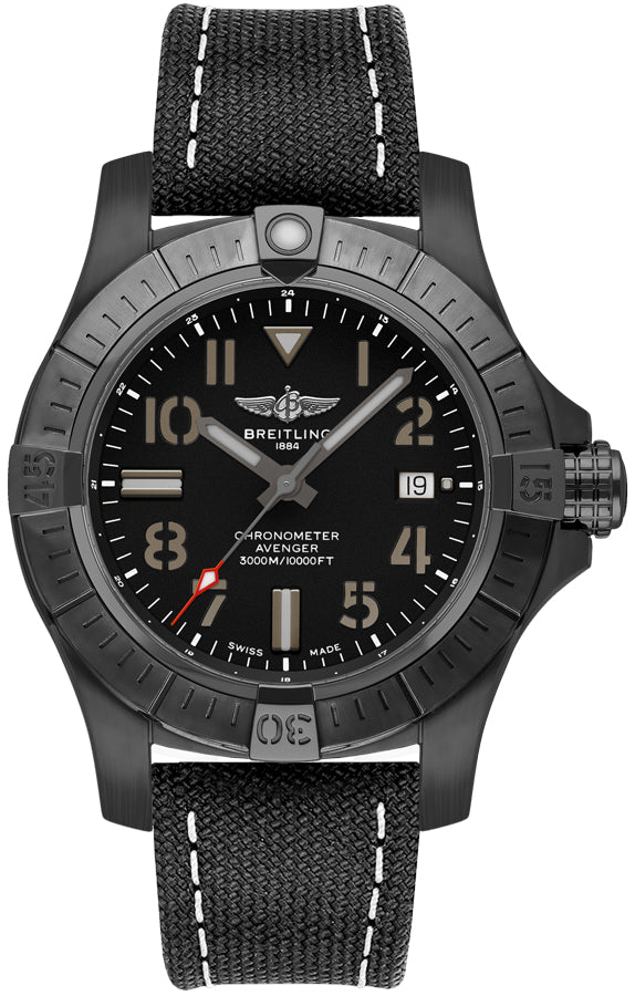 BREITLING Avenger Automatic 45 Seawolf Night Mission Men'S Watch V17319101B1X2 1