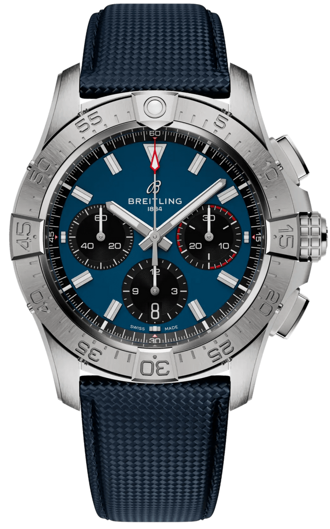 BREITLING Avenger B01 Chronograph 42 Blue Dial Men'S Watch Ab0146101C1X1 1