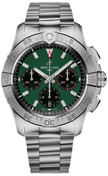 BREITLING Avenger B01 Chronograph 42 Green Dial Men'S Watch Ab0146101L1A1 1