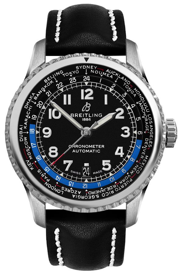 BREITLING Navitimer Aviator 8 B35 Automatic Unitime 43 Men'S Watch Ab3521U41B1X1 1