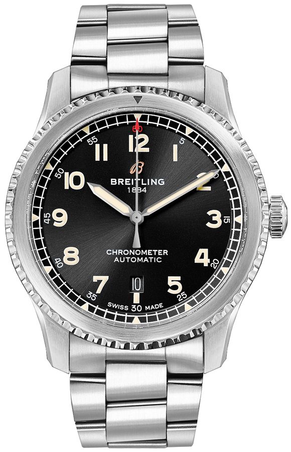 BREITLING Navitimer Aviator 8 Automatic 41 Black Dial Men'S Watch A17315101B1A1 1