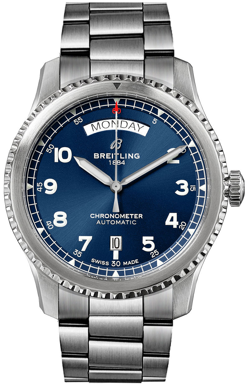 BREITLING Navitimer Aviator 8 Automatic Day & Date 41 A45330101C1A1 1