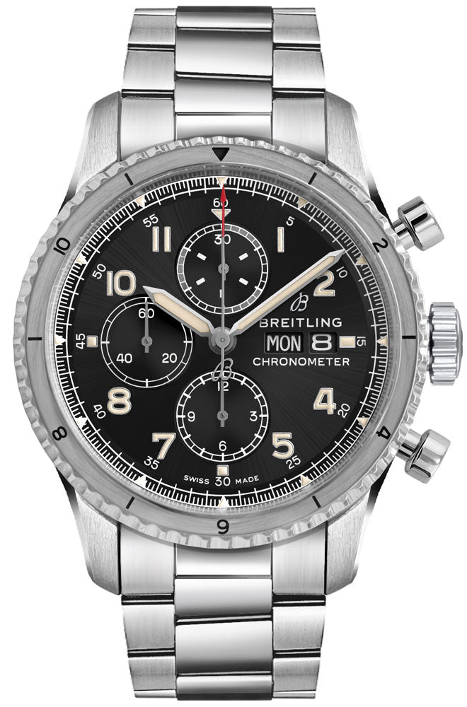 BREITLING Navitimer Aviator 8 Chronograph 43 Men'S Watch A13316101B1A1 1