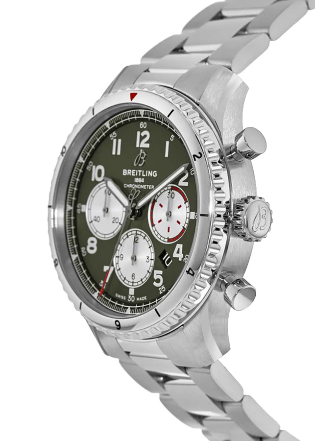 BREITLING Navitimer Aviator 8 Curtiss Warhawk Steel Men'S Watch Ab01192A1L1A1 2
