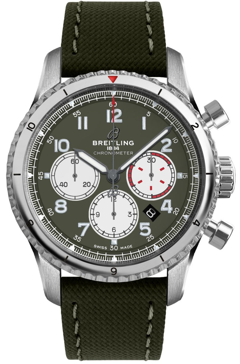 BREITLING Navitimer Aviator 8 Curtiss Warhawk Men'S Watch Ab01192A1L1X2 1
