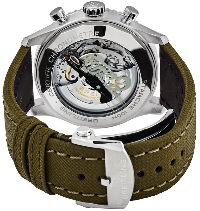 BREITLING Navitimer Aviator 8 Curtiss Warhawk Men'S Watch Ab01192A1L1X2 3
