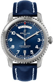 BREITLING Navitimer Aviator 8 Day Date Blue Dial Men'S Watch A45330101C1X5 1