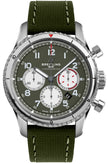 BREITLING Navitimer Aviator 8 Curtiss Warhawk Green Dial Men'S Watch Ab01192A1L1X1 1
