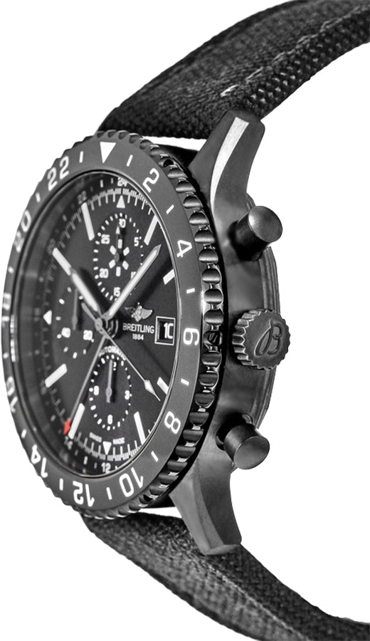BREITLING Chronoliner Blacksteel Watch M2431013/Bf02-100W 2