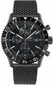 BREITLING Chronoliner Black Steel 46Mm Men'S Watch M2431013/Bf02-159M 1