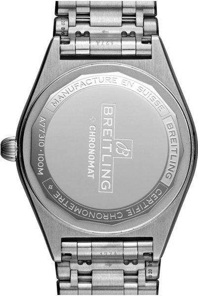 BREITLING Chronomat 32 Pink Dial Quartz Women'S Watch A77310101K1A1 3