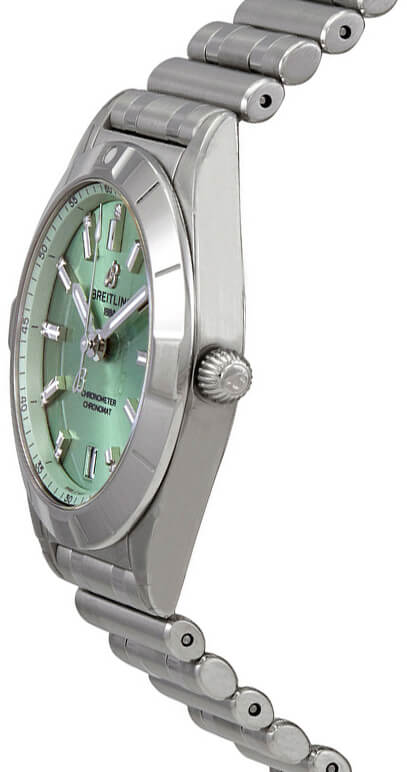BREITLING Chronomat 32 Mint Green Women'S Watch A77310101L1A1 2