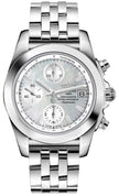 BREITLING Chronomat 38 Pearl White Dial Women'S Watch W1331012/A774-385A 1