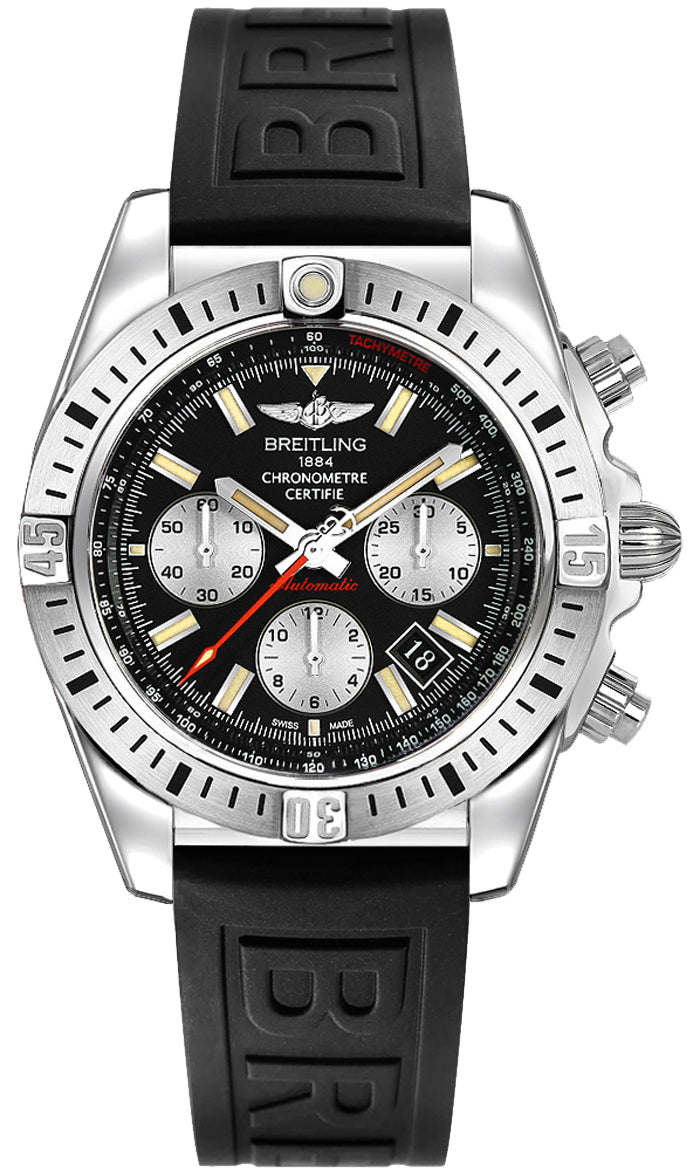 BREITLING Chronomat 41 Airborne Black Dial Men'S Watch Ab01442J/Bd26-151S 1