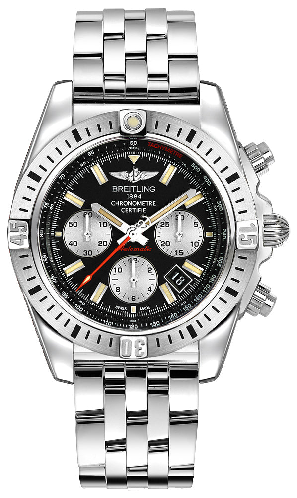 BREITLING Chronomat 41 Airborne Steel Men'S Watch Ab01442J/Bd26-378A 1