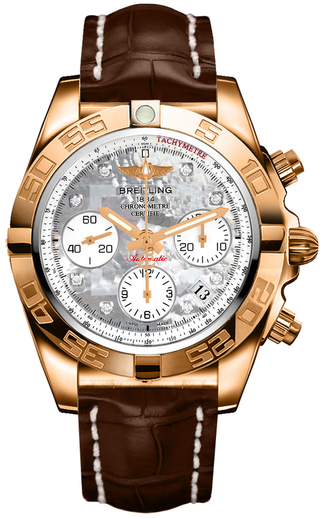 BREITLING Chronomat 41 Rose Gold Men'S Watch Hb014012/A723-722P 1