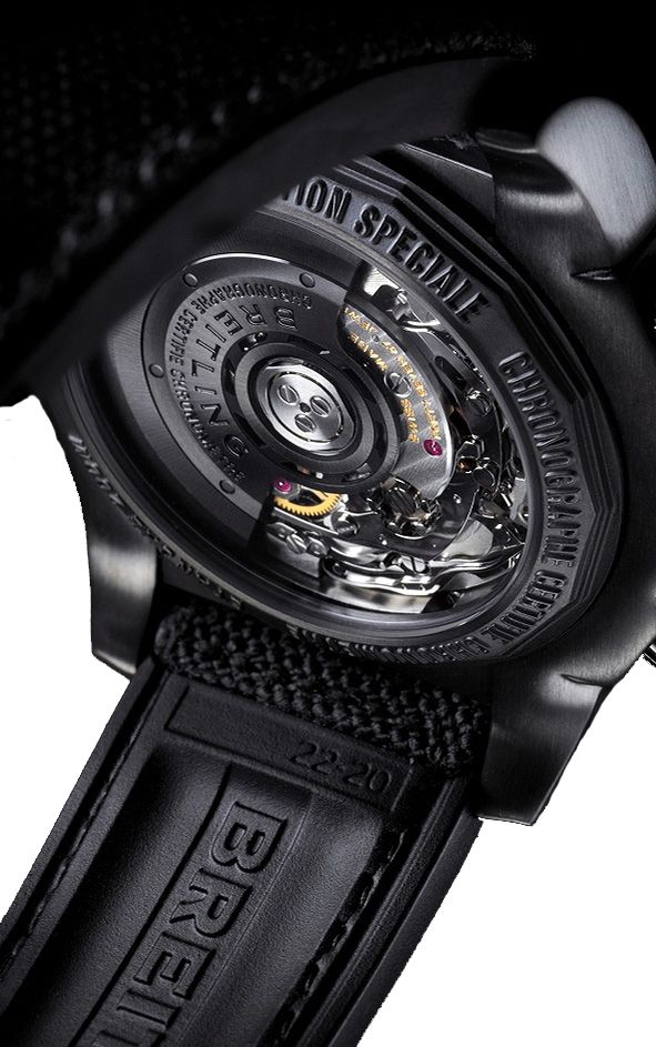 BREITLING Chronomat 44 Blacksteel Mb0111C3/Be35-253S 2