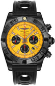 BREITLING Chronomat 44 Blacksteel Chronograph Men'S Watch Mb0111C3/I531-200S 1