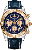 BREITLING Chronomat 44 Gold & Steel Men'S Watch Cb0110121C1P2 1