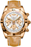 BREITLING Chronomat 44 Silver Dial Men'S Watch Hb011012/G687-745P 1