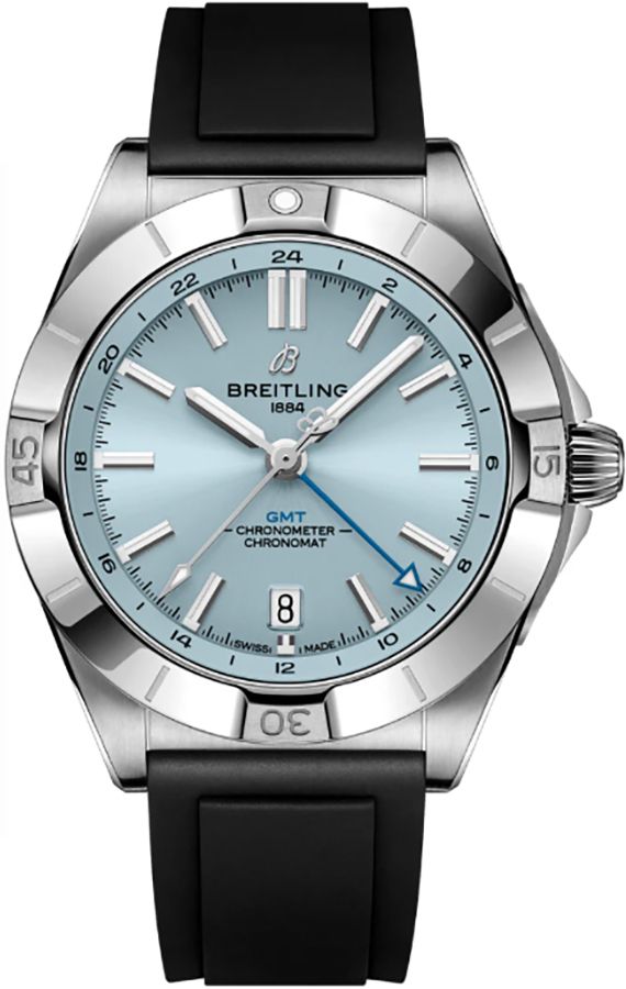BREITLING Chronomat Automatic Gmt 40 Ice Blue Men'S Watch P32398101C1S1 1