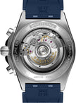 BREITLING Chronomat B01 42 Blue & Black Dial Steel Men'S Watch Ab0134101C1S1 3
